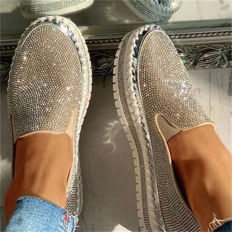 Flat Sparkling Casual Shoes