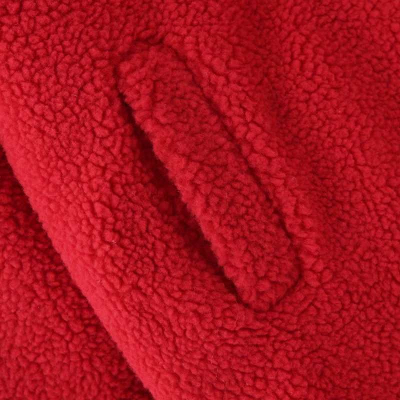 Mid-Length Lamb Fur Coat Trench Coat