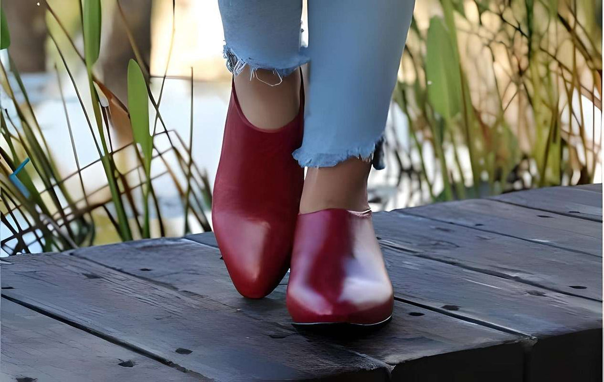 Solid Colour Flat Shoes