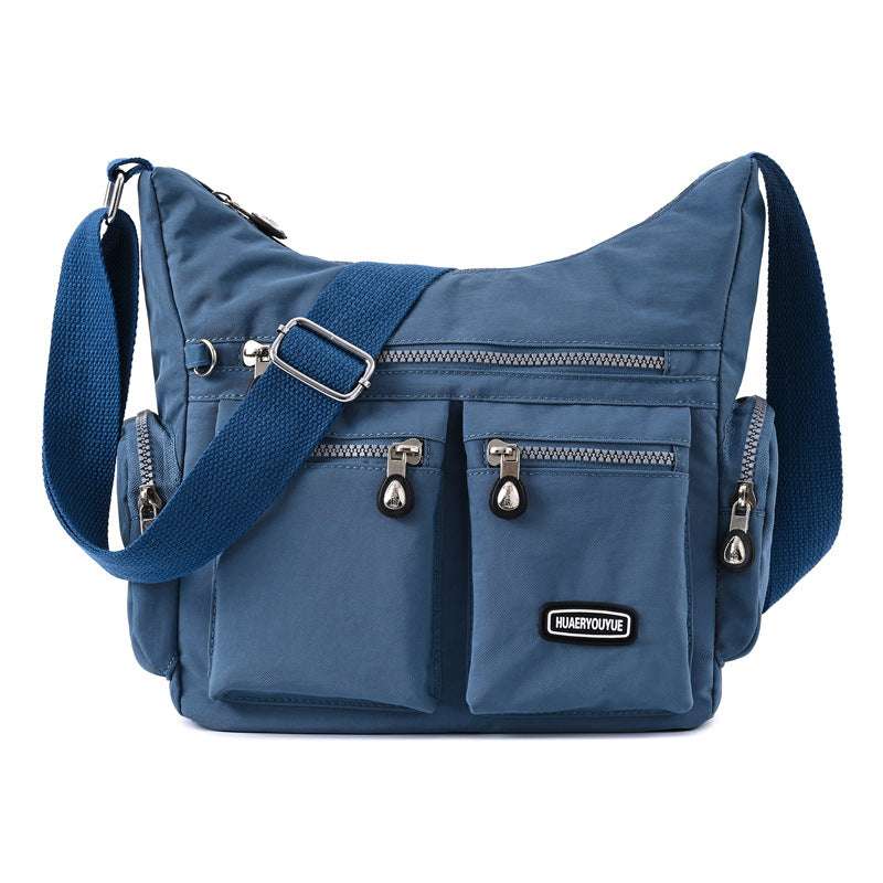 Stylish Women's Waterproof Crossbody Shoulder Bag with Multiple Pocket
