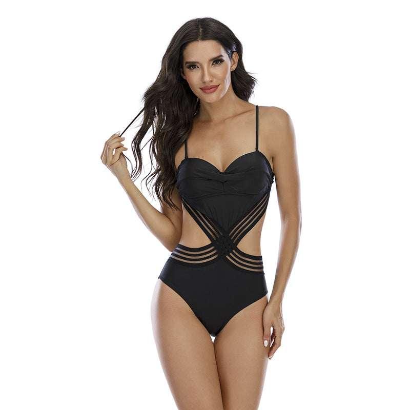 Women's Heart Shape Swimsuit Backless Swimsuit