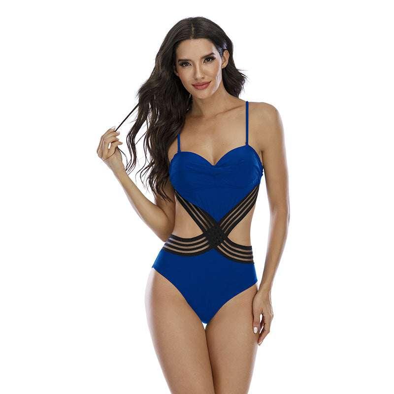Women's Heart Shape Swimsuit Backless Swimsuit