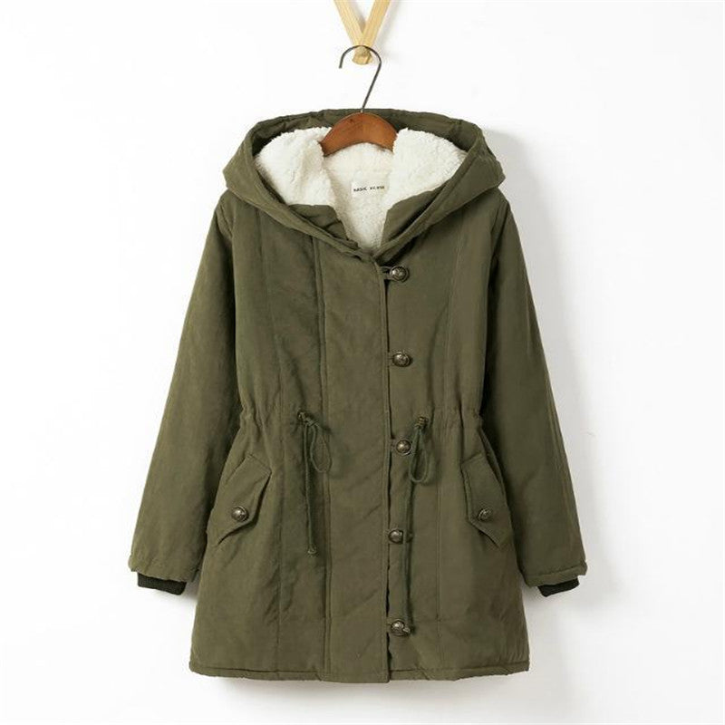 Women's Hooded Cotton Coat