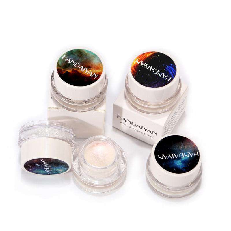 5 Colors Aurora Highlighter 3D Shine Eyeshadow Bronzer