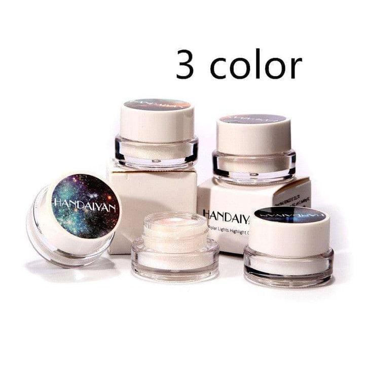 5 Colors Aurora Highlighter 3D Shine Eyeshadow Bronzer
