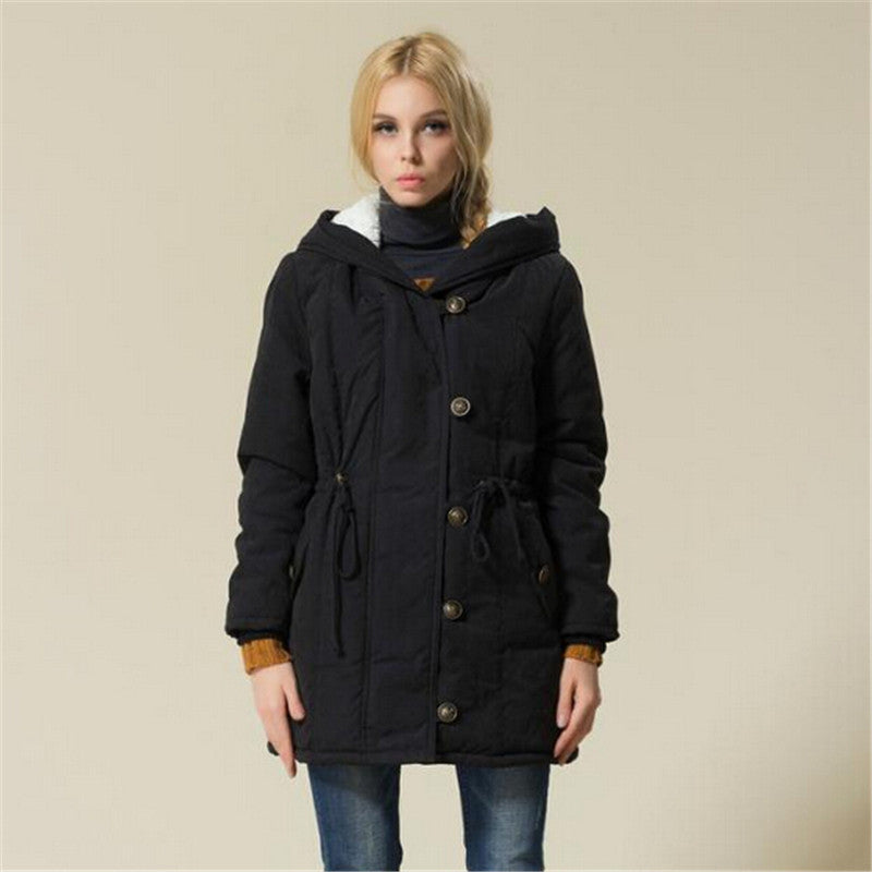 Women's Hooded Cotton Coat