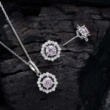 Elegant 925 Sterling Silver Jewelry Set of Two