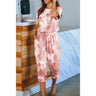 Tie Dye Print One Piece Pajamas