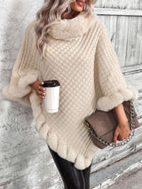 apricot-v-neck-pullover