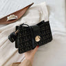 Autumn and Winter Women's Fashion Wool Crossbody Bag