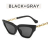 Stylish Chain Leg Cat Eye Sunglasses