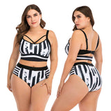 Elegant Black and White 2 Piece Set