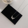 Elegant Hollow Butterfly Pendant Necklace