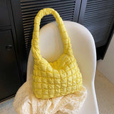 Casual Lightweight Nylon Dumpling Bag for Women with Large Capacity