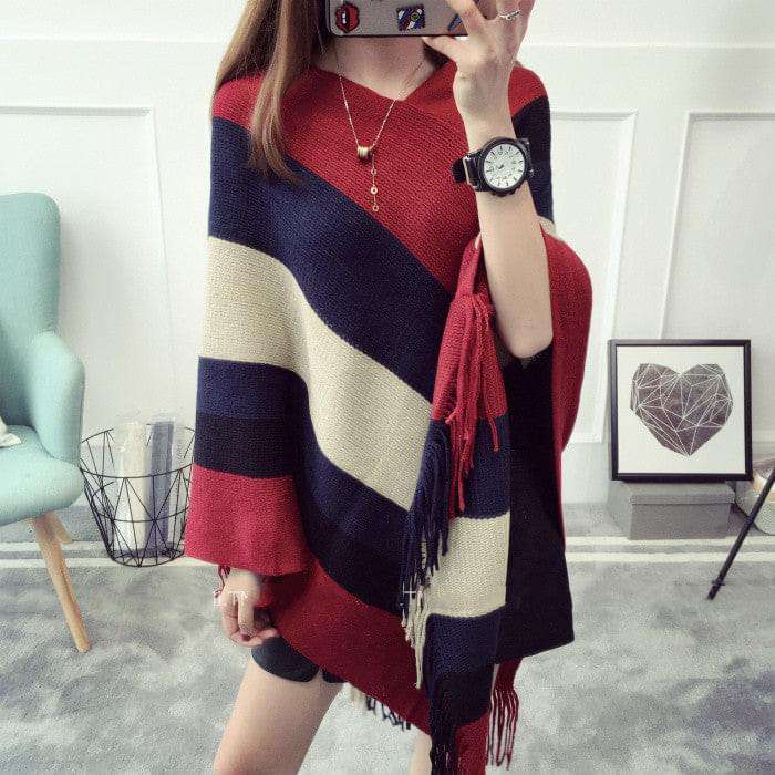 Colourful Knitted Pull Over