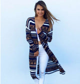 Cozy Cardigan Jacket in Synthetic Fiber Blend