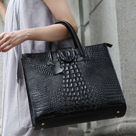 Crocodile Ladies Bags: Stylish Wholesale Leather Shoulder Bag