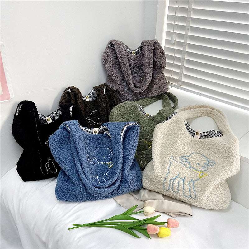 Elegant Winter Shoulder Bag for Stylish Women's Shopping