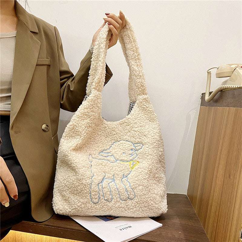 Elegant Winter Shoulder Bag for Stylish Women's Shopping