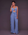 Fashion Striped Jumpsuit