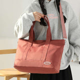 Fashionable Korean Style Shoulder Bag with Large Capacity for Women