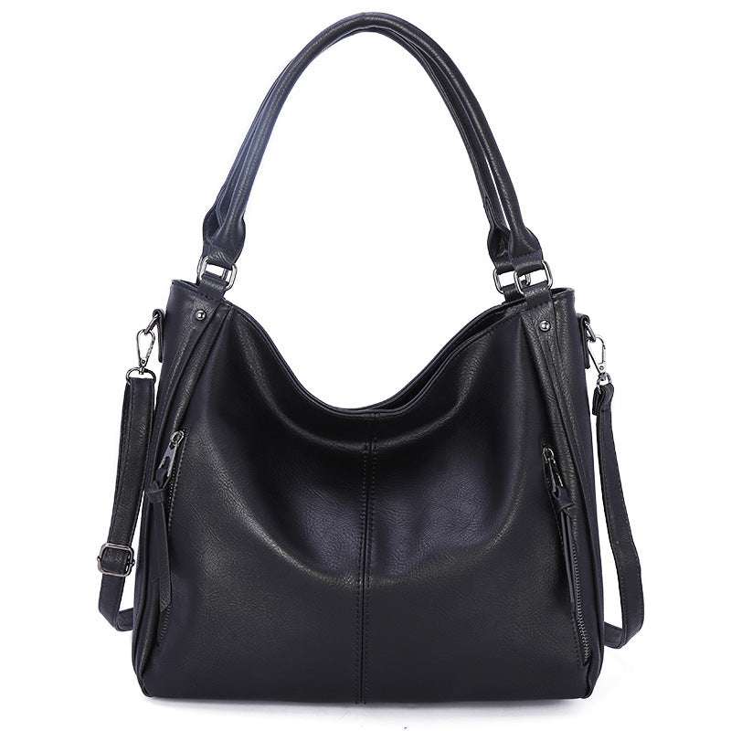 Fashionable Large-Capacity PU Leather Women's Shoulder Bag