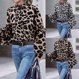 Fashionable Leopard Print Top