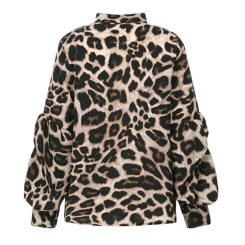 Fashionable Leopard Print Top