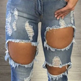 Fashionable Ripped Jeans