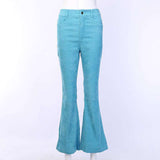 Flared Solid Colour Pants