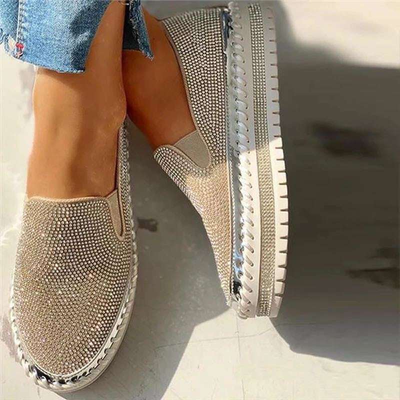 Flat Sparkling Casual Shoes
