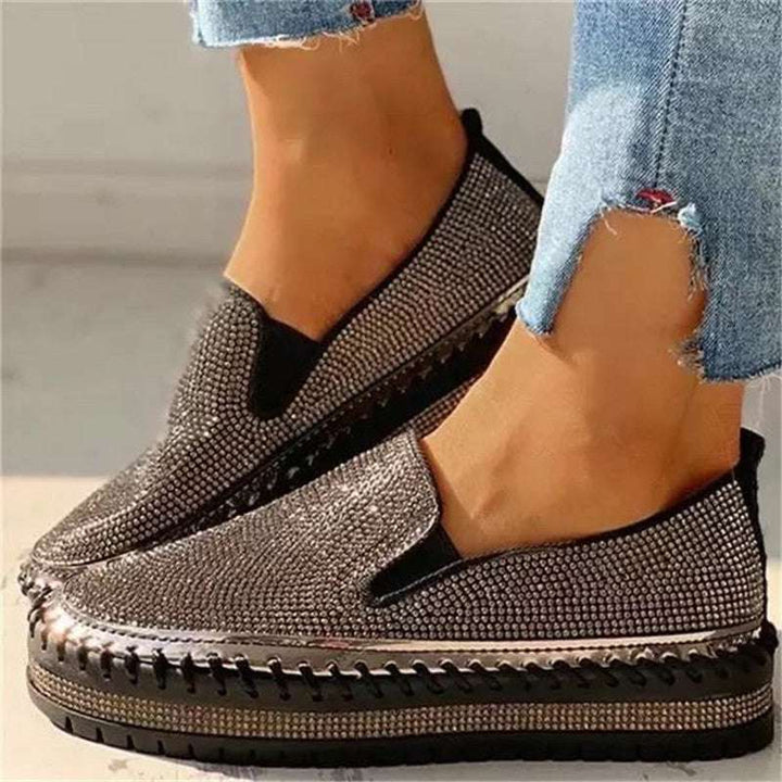Flat Sparkling Casual Shoes
