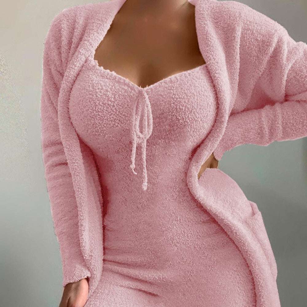 Fleece Casual 2-Piece Set