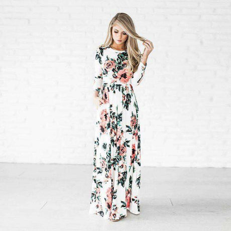 Floral Party Dress