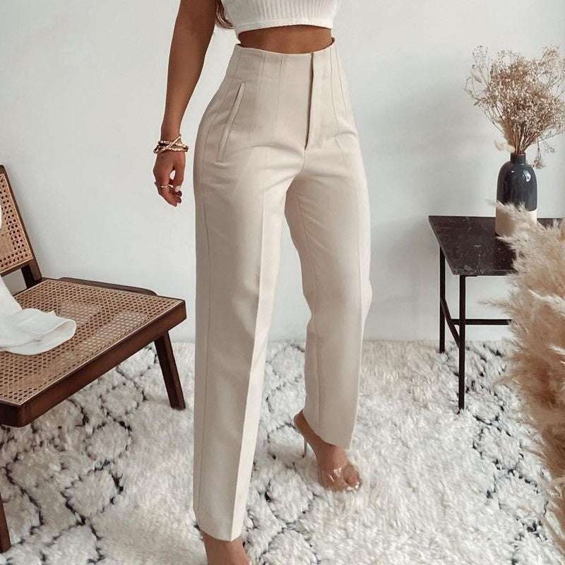 Formal Straight Leg Pants