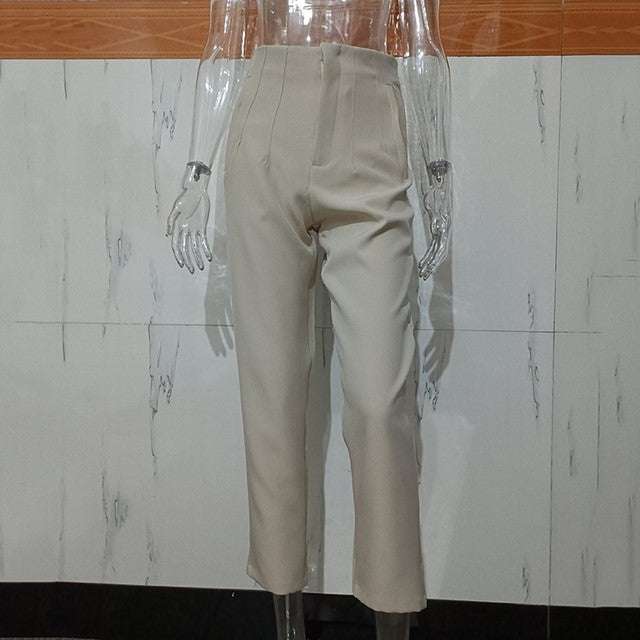 Formal Straight Leg Pants