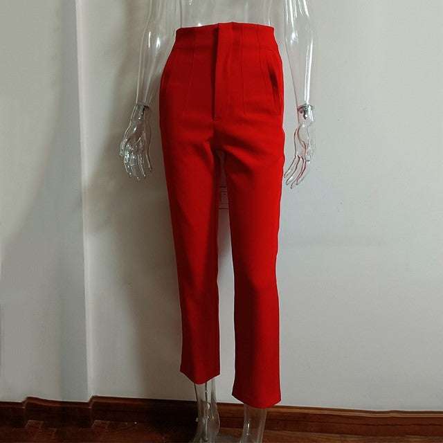 Formal Straight Leg Pants