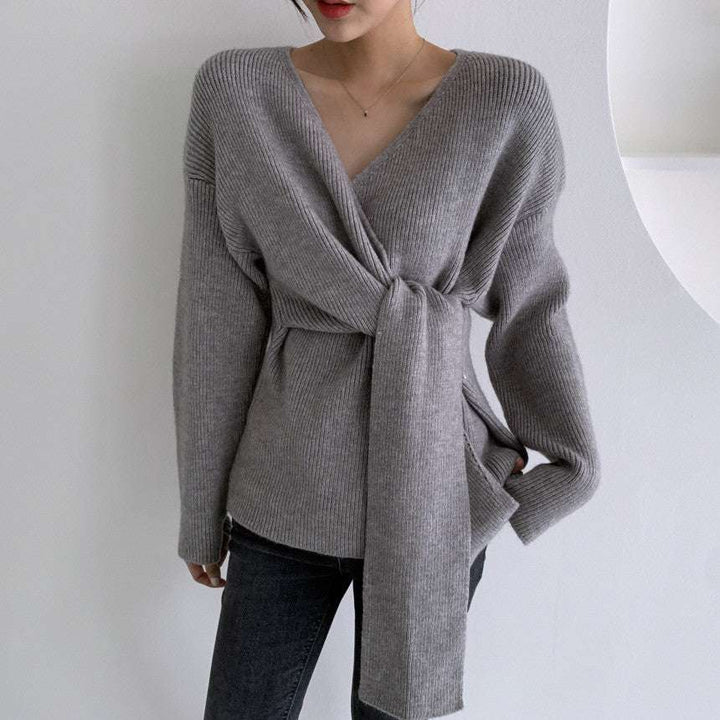 French Style Knitted Sweater