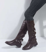 Heeled Knee Height Boots