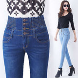 High-rise jeans