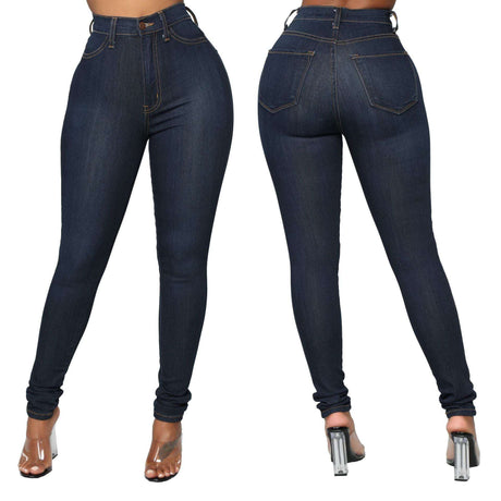 High waist jeans