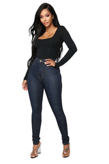 High waist jeans