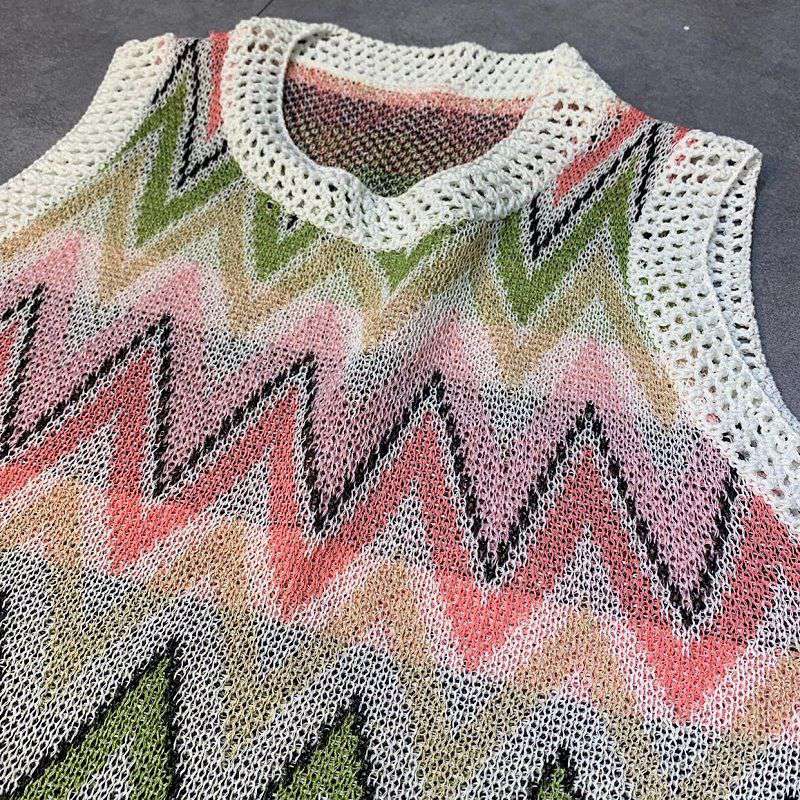 Knitted Rainbow Dress