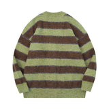 Knitted Striped Sweater/Cardigan