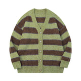 Knitted Striped Sweater/Cardigan