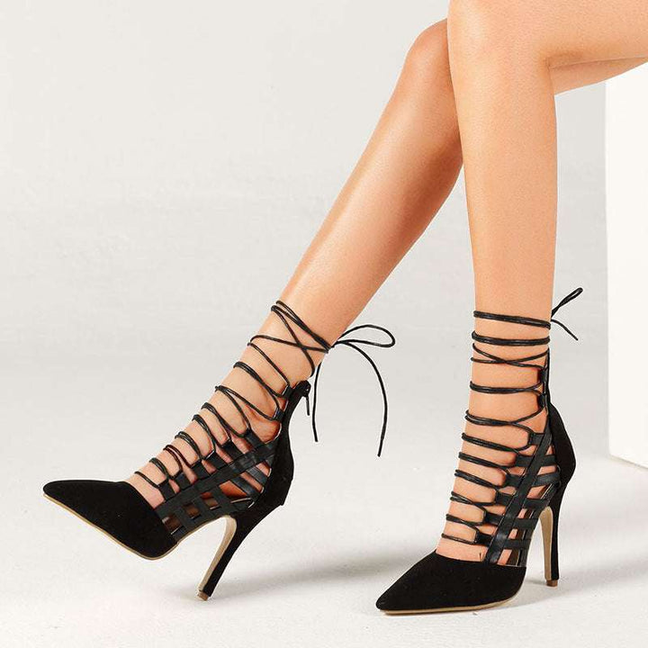 Lace High Heels