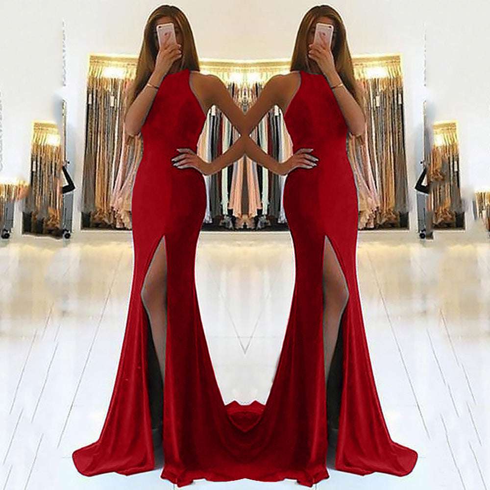 Ladies Long Evening Dress