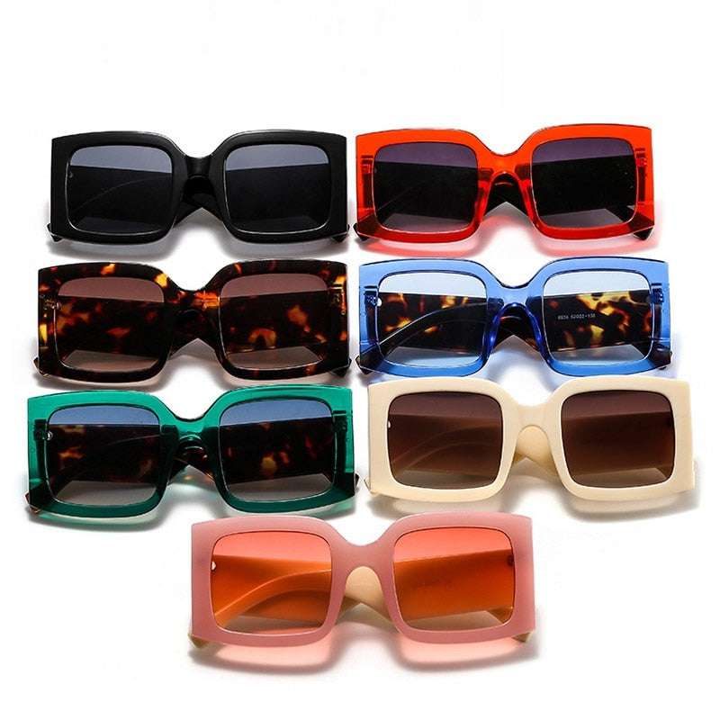 Large Frame Colourful Sunglasses