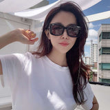 Large square sunglasses for men and women