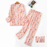 Long Sleeve Patterned Loungewear Set